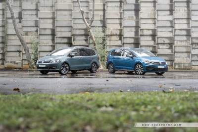 Volkswagen Sharan and Touran: Just right for the city