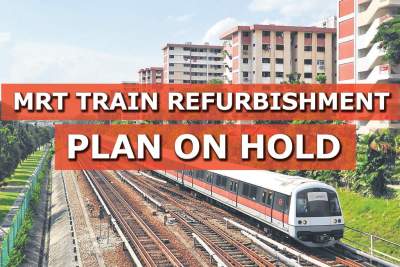 MRT train refurbishment plan on hold, as LTA considers best treatment