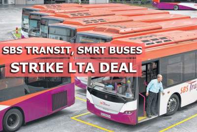 SBS Transit, SMRT Buses to get billions in new deals