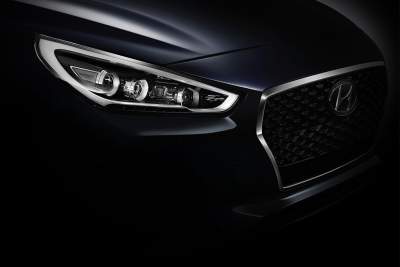 Hyundai Motor teases new cascading front grille of its next generation i30