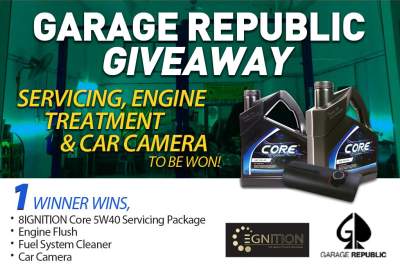 Servicing package, engine treatment and car camera to be won!