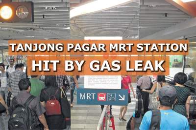 Freon gas found leaking from train's air-conditioning system
