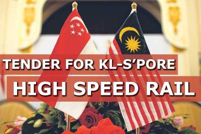 Joint tender called for firm to assist in KL-S'pore High Speed Rail
