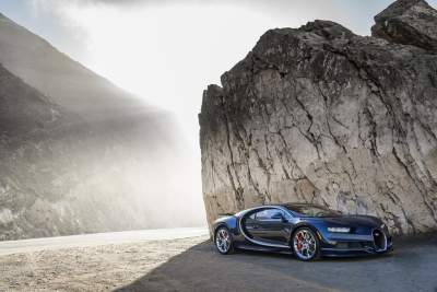 Bugatti premieres its new Chiron for the first time at The Quail