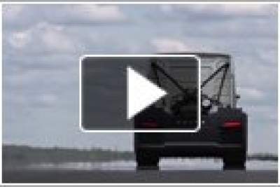 Volvo Trucks' custom-built The Iron Knight sets out to break world speed records