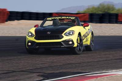 Fiat's Abarth models join Bondurant's lineup of high-performance vehicles