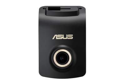 This is Asus's Reco Classic Car Cam, complete with built-in driver aids