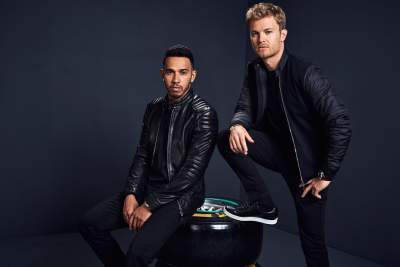 Appearances by Lewis Hamilton and Nico Rosberg before F1 Singapore Grand Prix