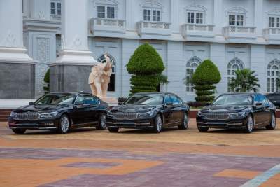BMW is the official limousine for the 28th and 29th ASEAN Summits in Laos