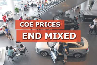 COE prices end mixed in latest bidding exercise