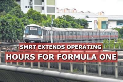 Extended train and bus services for Formula One race weekend