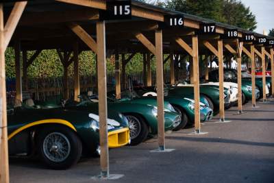DB11 headlines Aston Martin display at 2016 Goodwood Revival