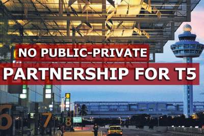No public-private partnership for Changi Airport Terminal 5