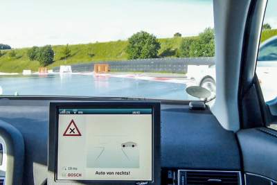 Local clouds for greater road safety