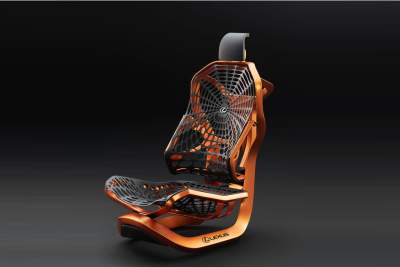 Spiderman would be proud of the Lexus Kinetic Seat Concept