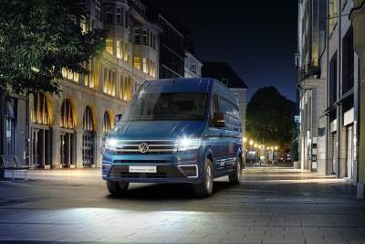 Volkswagen debuts first electric-powered Crafter concept vehicle