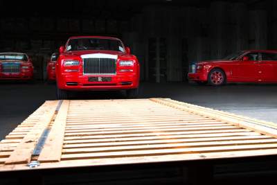 Bespoke Rolls-Royce Phantoms for The 13 hotel in Macau