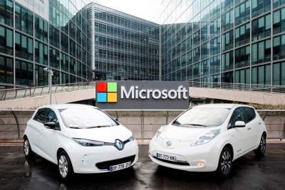 The future of connected driving with Renault-Nissan and Microsoft