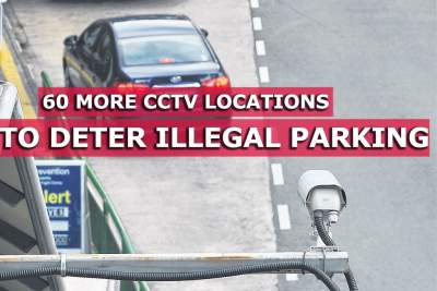 60 more locations to get CCTVs to deter illegal parking by end 2017