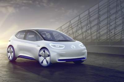 Volkswagen I.D. electric concept debuts at Paris Motor Show