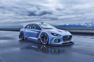 Hyundai's high-performance N concept revealed at Paris Motor Show