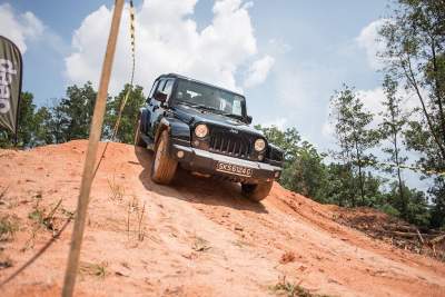 Jeep takes us off-road in the Jeep 'No Road' Experience