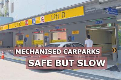 Users say mechanised HDB carparks are safe but slow