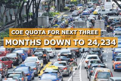 Certificate of Entitlement quota for November 2016 to January 2017 shrinks