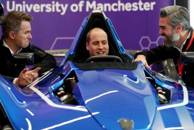Bespoke British supercar gets royal seal of approval