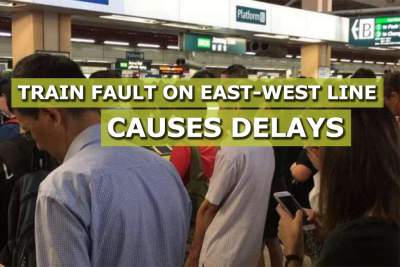 Train fault on East-West Line causes delays on Friday morning