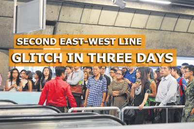 East-West Line hit by second glitch in three days