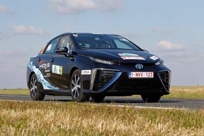 Historic victory for Toyota Mirai at the e-Rally Monte-Carlo