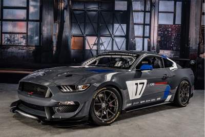 Ford Performance reveals all new Mustang GT4 global turnkey race car at SEMA