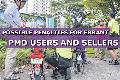 Penalties for errant PMD users and sellers in proposed law
