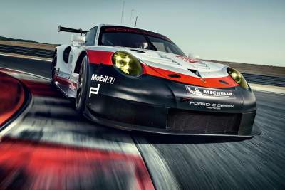 Porche unveils new mid-engine 911 RSR race car