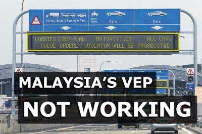 Malaysia's VEP online registration not working