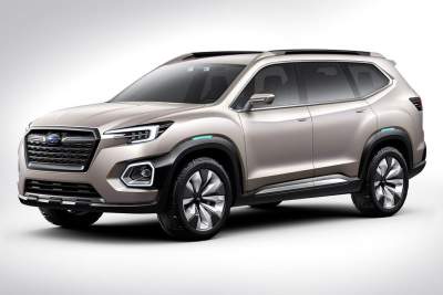 Subaru debuted its Viziv-7 SUV Concept at the 2016 Los Angeles Motor Show