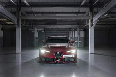 The all new Alfa Romeo Giulia sets new lap record at Silverstone