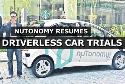 nuTonomy resumes driverless car trials in one-north