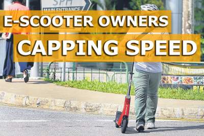 Riders capping e-scooter speed ahead of new rules