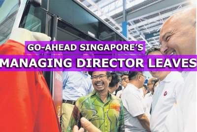 Go-Ahead Singapore's Managing Director leaves after official launch