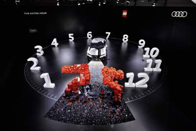 'The extra hour' installation by Audi and Lego at Design Miami/