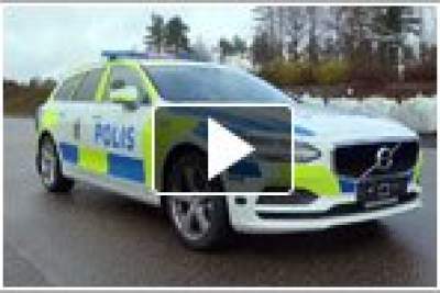 Swedish police first to use Volvo V90 estate as a police car