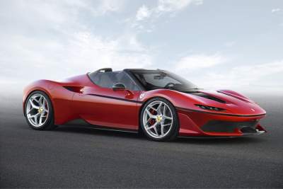 World premiere of the Ferrari J50