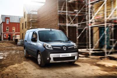 The all new Renault Kangoo ZE gets 50 percent more driving range