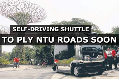 Self-driving shuttle to ply NTU roads soon