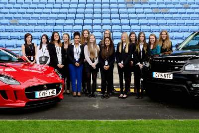 Jaguar Land Rover opens its doors to female engineering students