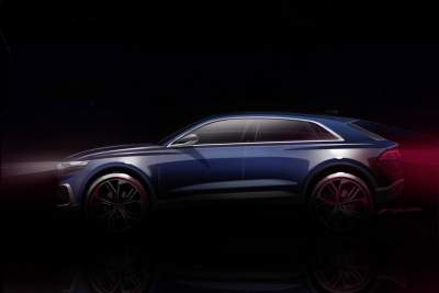 Preview of a production: Audi Q8 concept premieres in Detroit