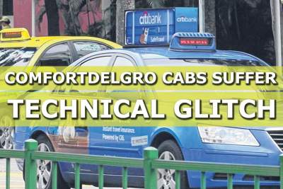 Glitch affects cabbies' cashless payment and booking system