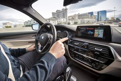 BMW at the Consumer Electronics Show 2017 in Las Vegas
